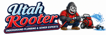 Utah Rooter Utah's Underground plumbing experts logo